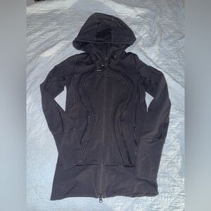 lululemon athletica Black Hooded Jacket